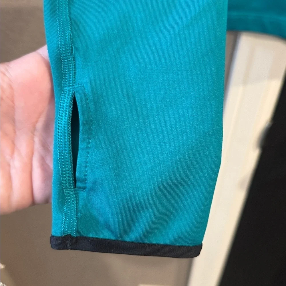 Nike Women's Aqua Half-Zip Sweatshirt